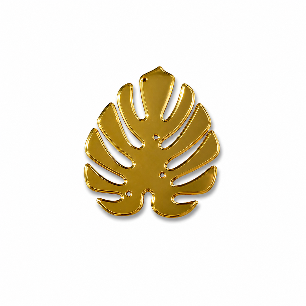 Leaf Shape Acrylic Mirror (25 Pcs)