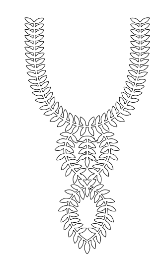 Gota Patti Gala Design