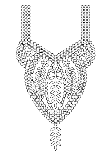 Gota Patti Gala Design