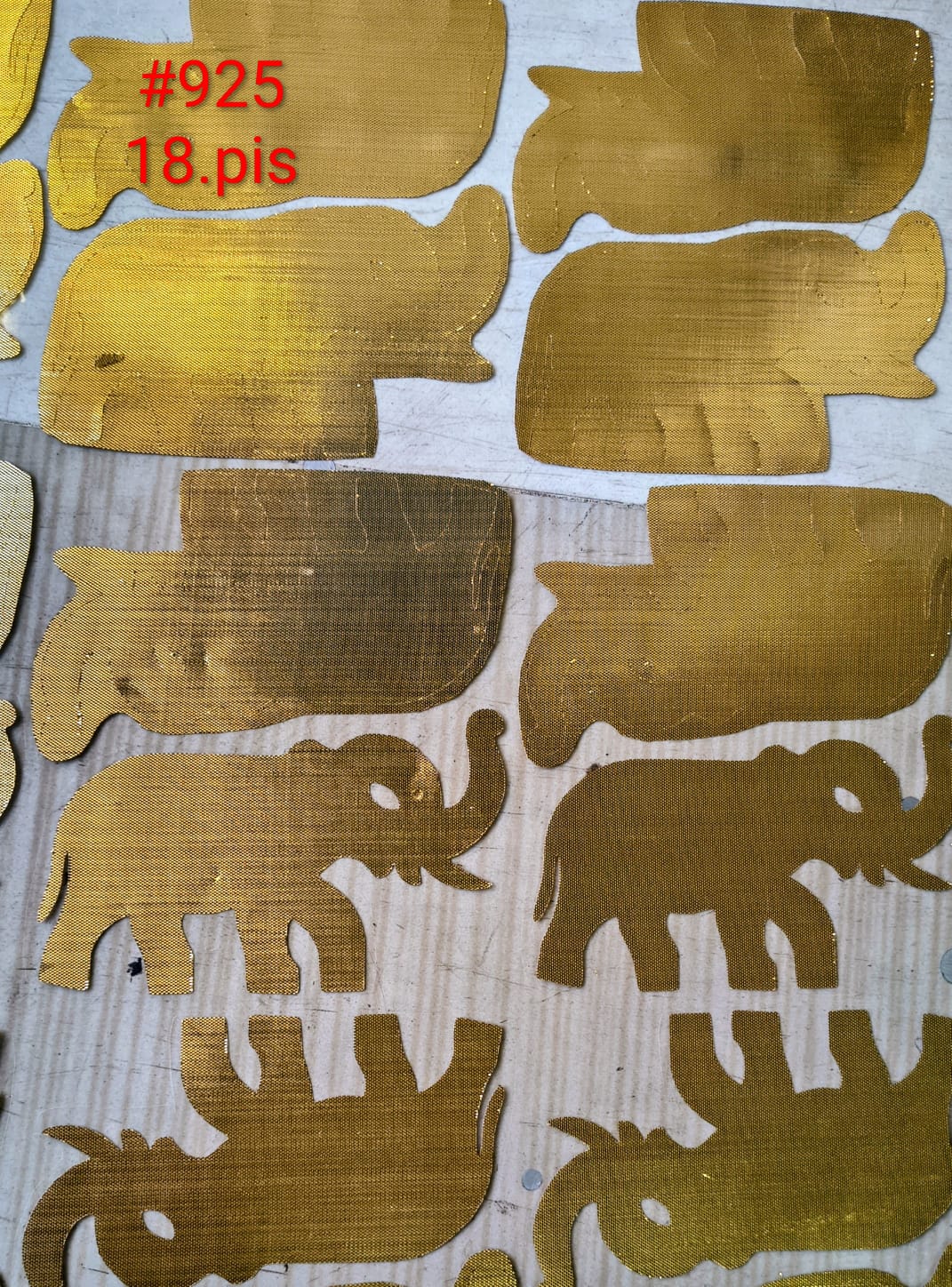 Elephant Gota Stickers 925
