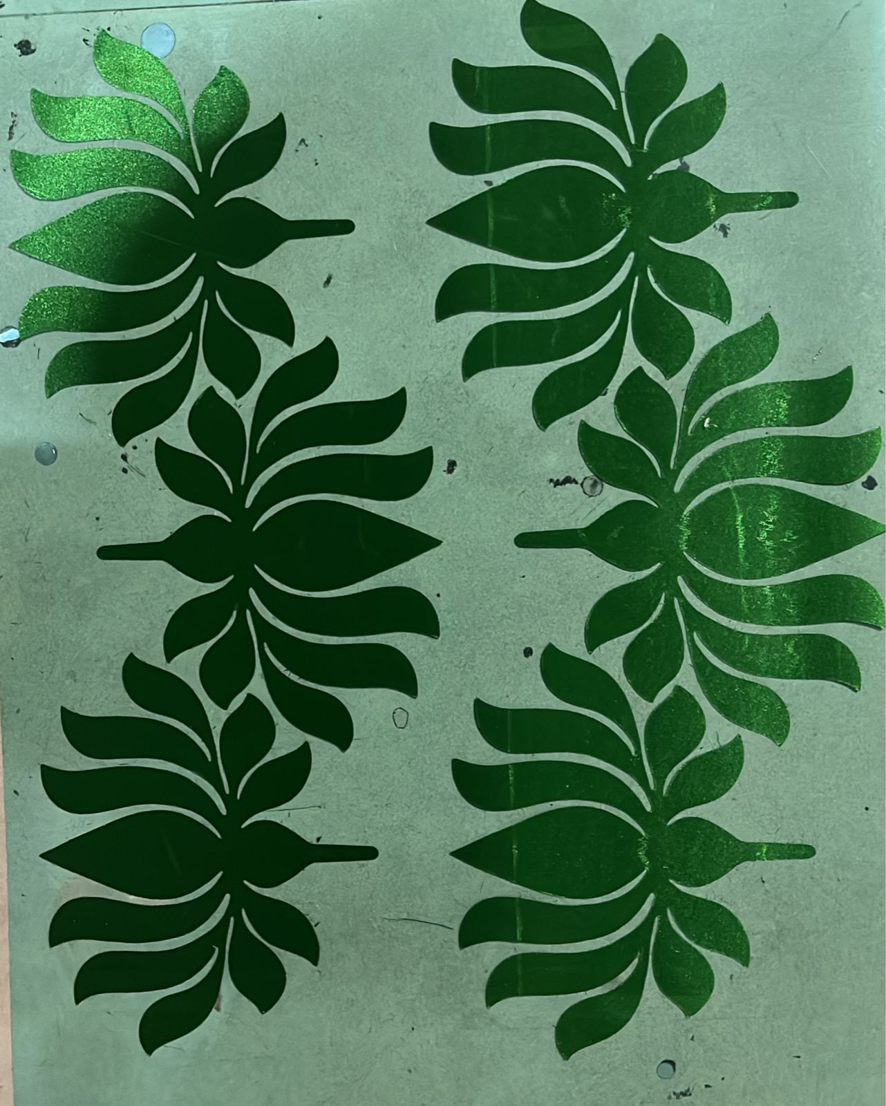 Lotus Green Stickers 1030 (6 butta)