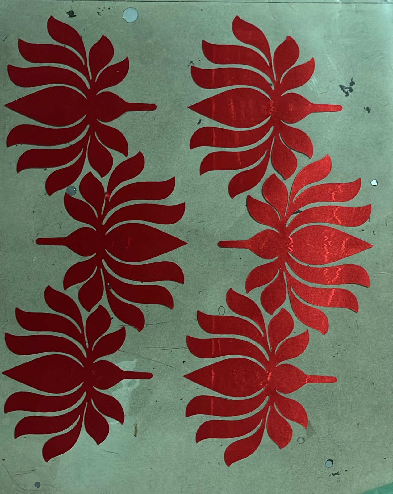Lotus Red Stickers 1030 (6 butta)