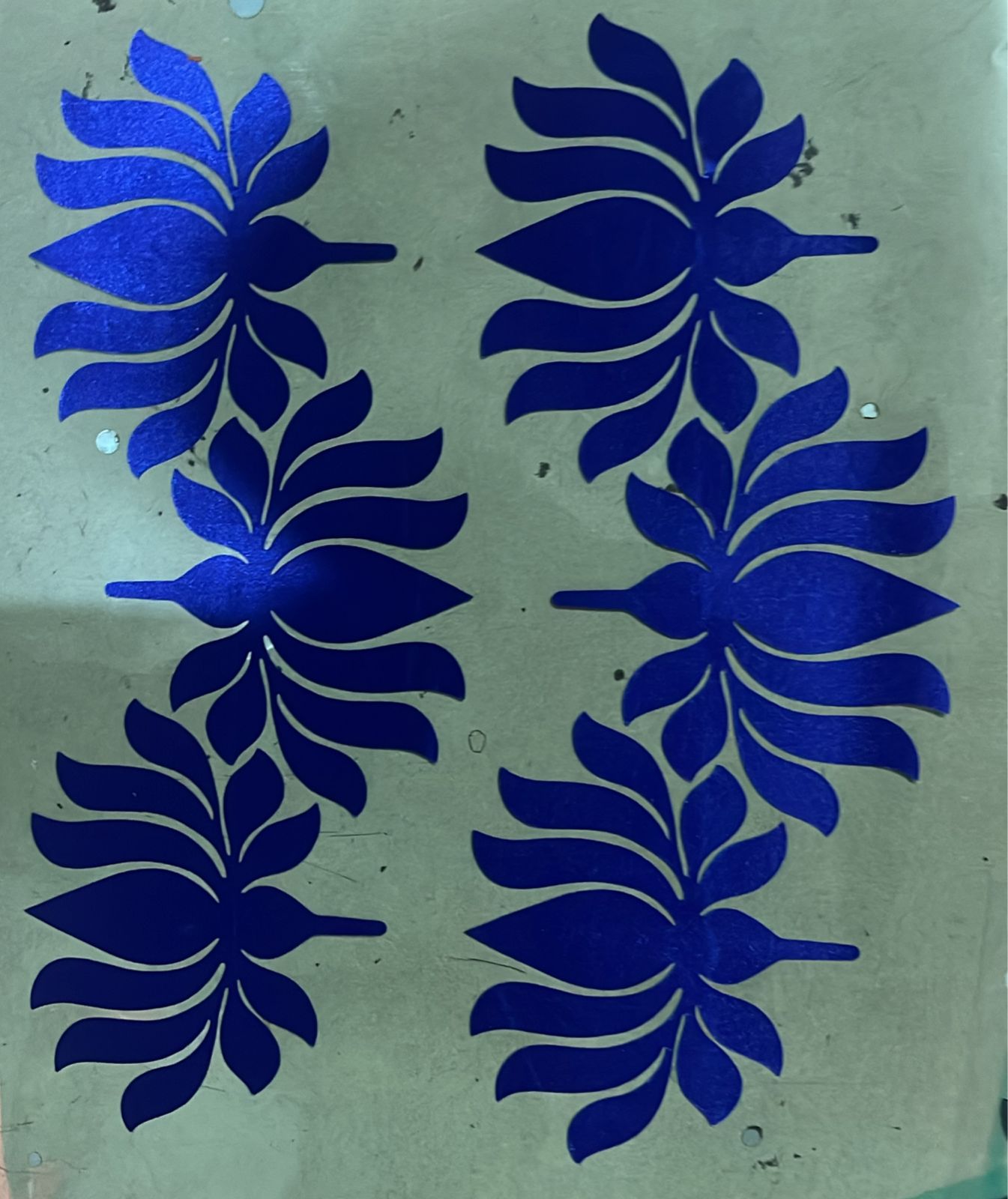 Lotus Blue Stickers 1030 (6 butta)