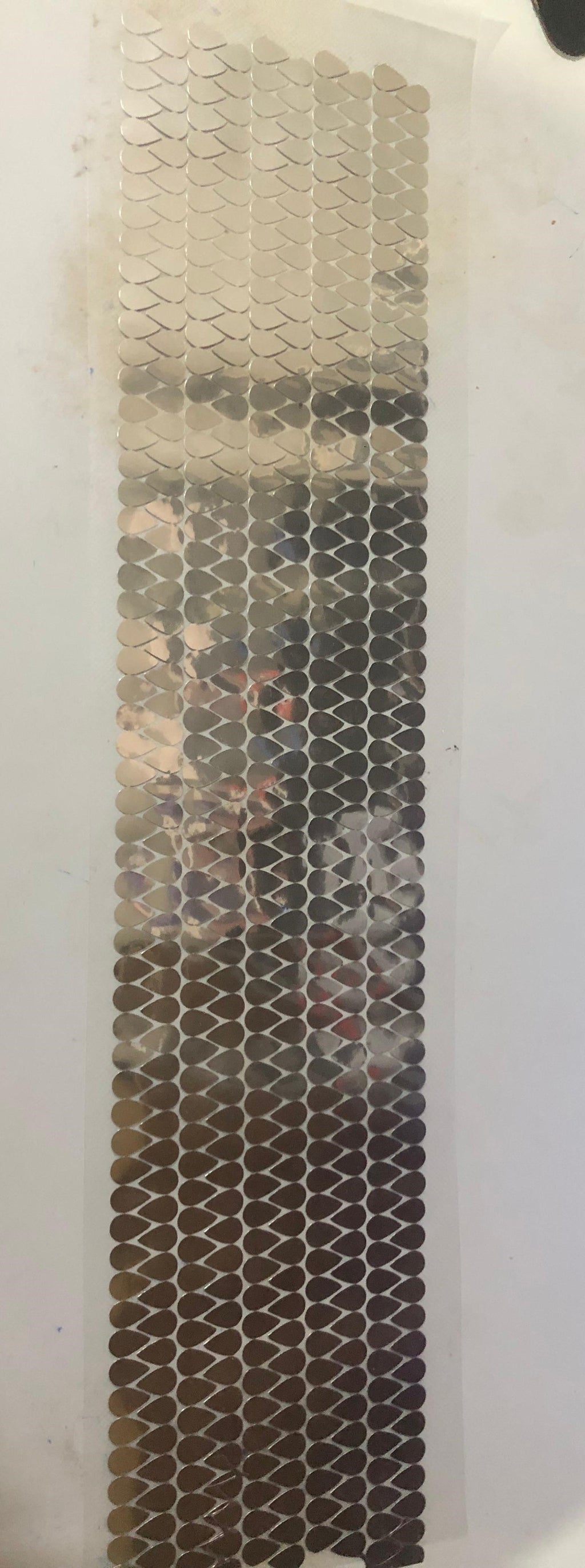 Plastic Mirror Sticker Sheet A Shape