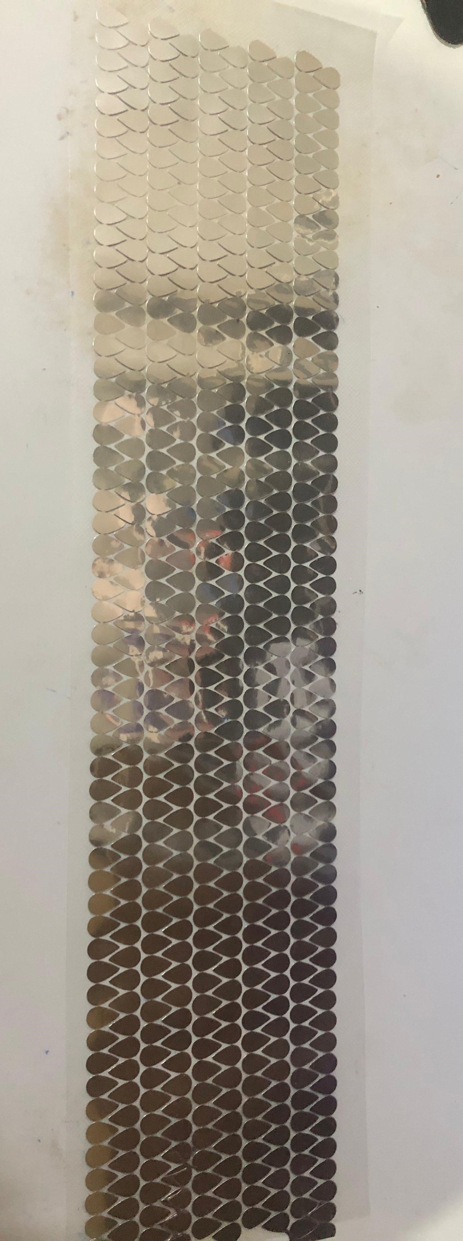 Plastic Mirror Sticker Sheet A Shape
