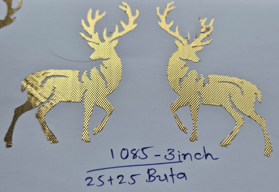 Deer pair Gota Sticker 1085 3 Inch