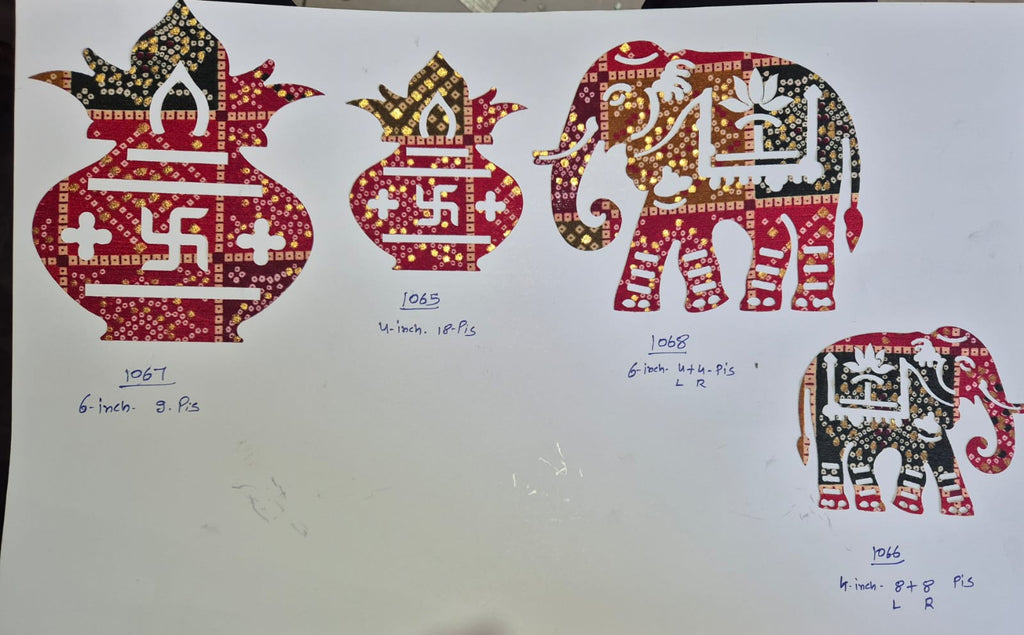 Iron Bandhni Stickers