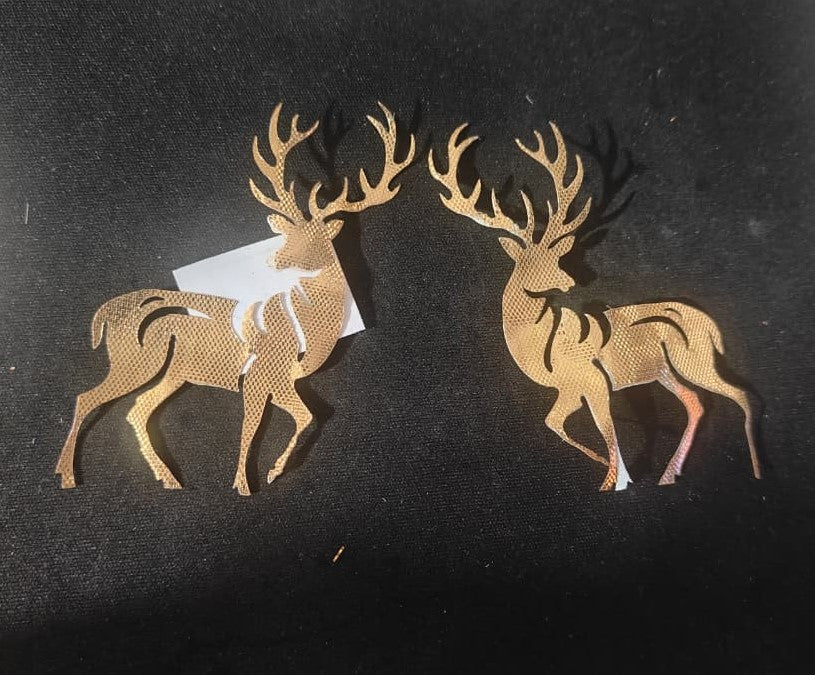 Deer pair Gota Sticker 1085 3 Inch