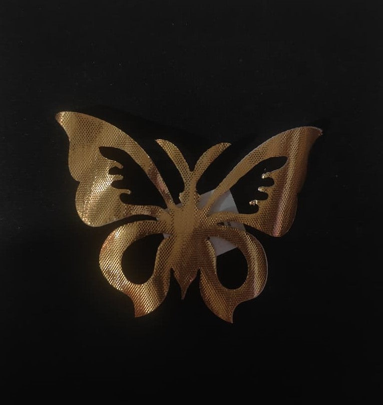 Butterfly Shape Gota Sticker 1076 4 Inch